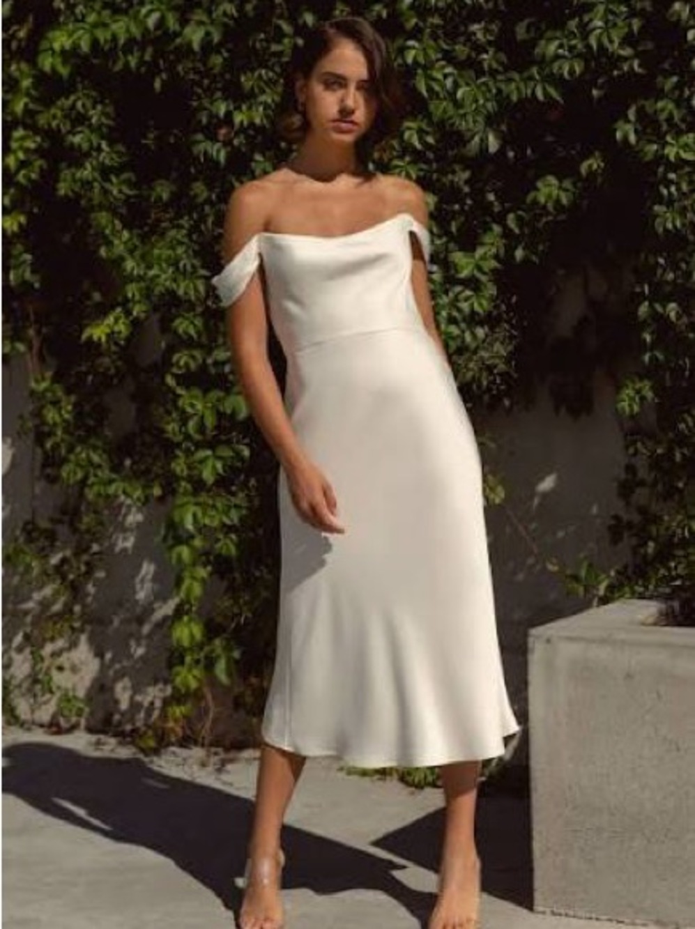 JENNY YOO Evelyn Dress - White